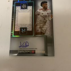 2024-25 Topps Museum Kingsley Conan Auto And Patch/199