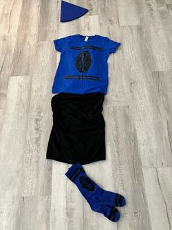 Blue Crayon Costume Size Small