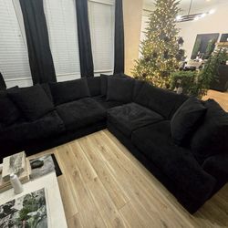 3 Piece Velvet Couches