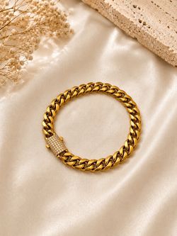 Cuban link Monaco style