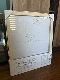 Customizable Welcome Sign Wedding Decor