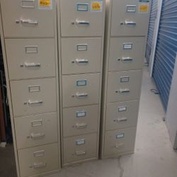 Metal File Cabinet With Key $100 Each 20 Available 