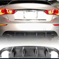 Infiniti Q50 2014-2017 Rear Diffuser Carbon Fib