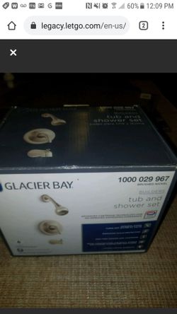 New tub & shower handle diverter spout set