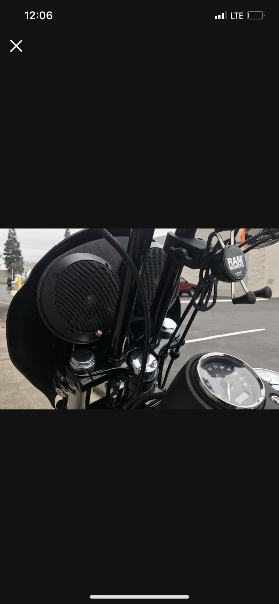Plex Audio Harley Davidson Dyna Fxdb