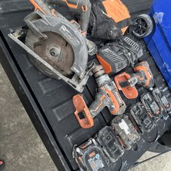 Rigid Tools Lot