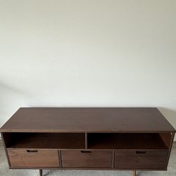 Sadie 58" Solid Wood 3-Drawer TV Stand for TVs up to 60"