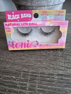 Ioni 3D Faux Mink Strip Lashes Natural Lite Doll