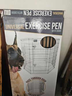 Large dog exercise pen