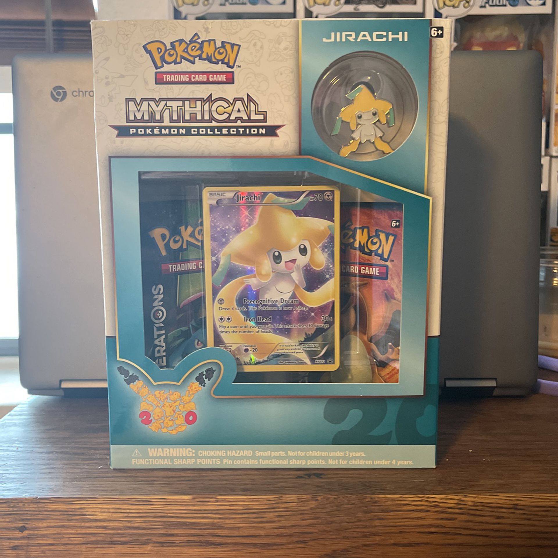 NEW Pokemon Generations Mythical Collection Box - Jirachi Set - 20th Anniversary