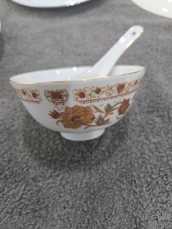 Tatung Soup Bowl And Spoon