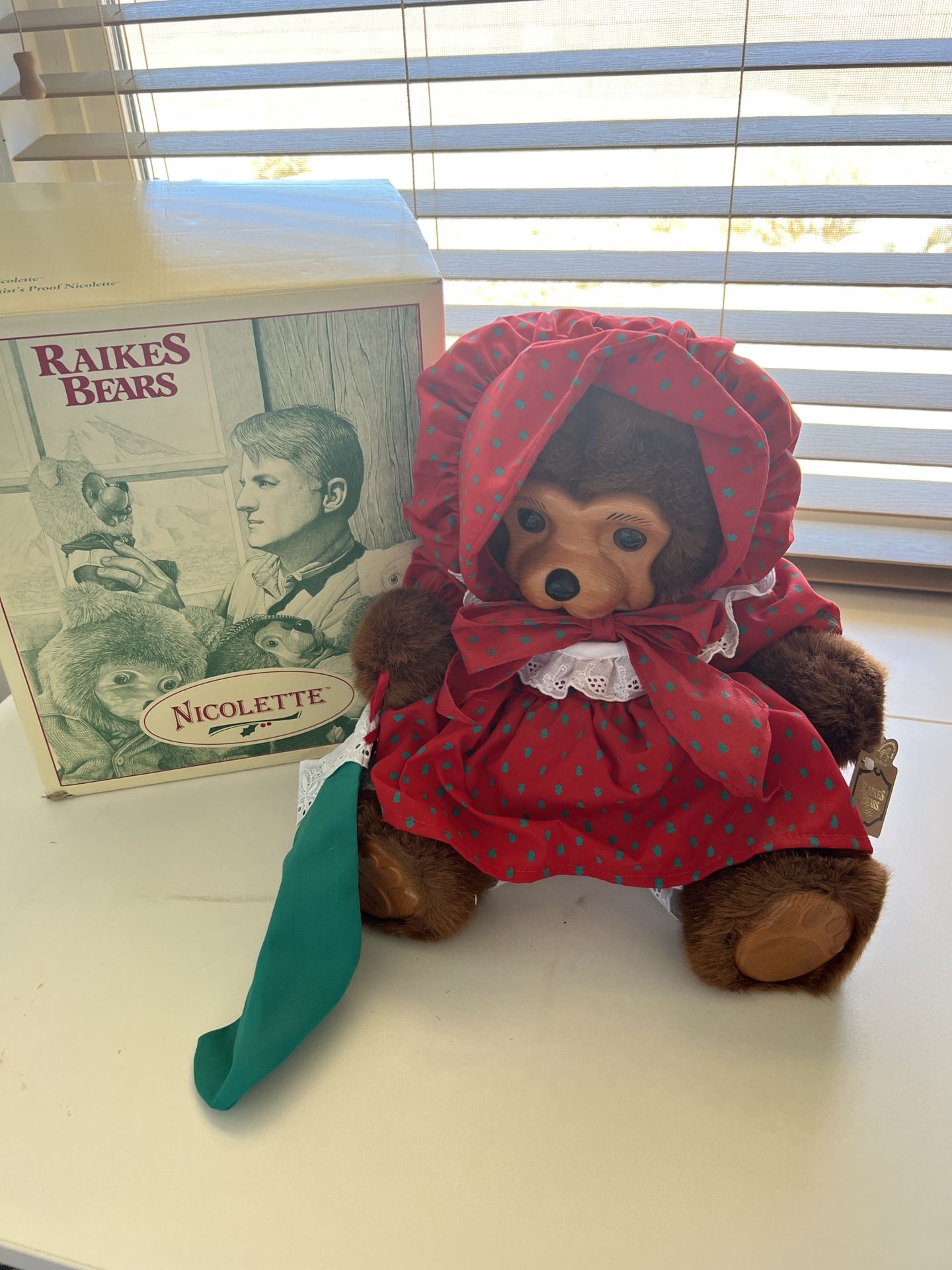 Collectible Wood Bear