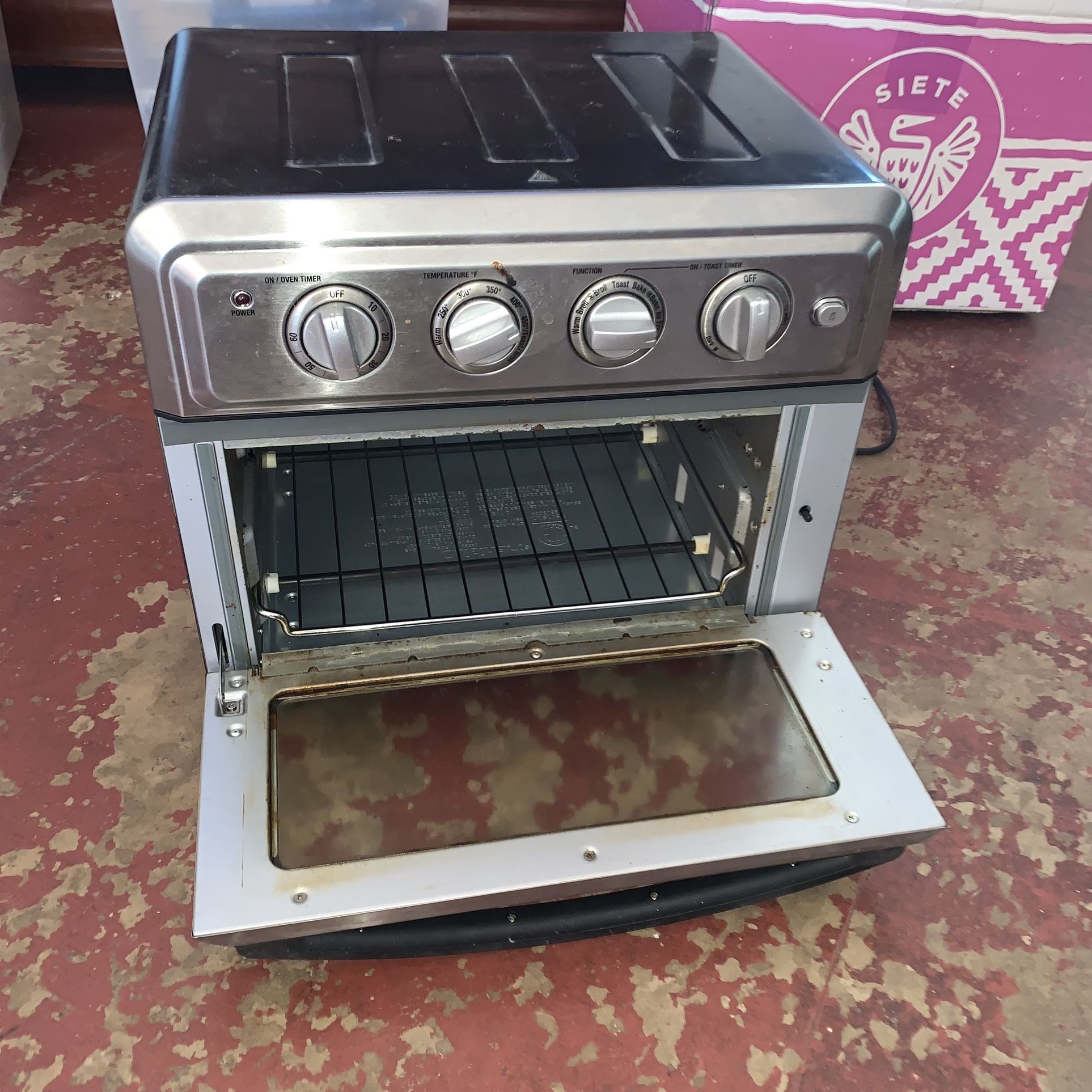 Cuisinart Convection Toaster Oven with Air Fryer Stainless Steel TOA-55WM