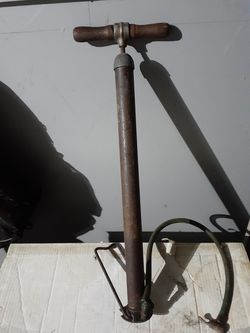 Antique bike pump $10