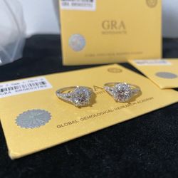 S925 Women Ring 💍 Moissanite