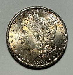 1883 CC MORGAN DOLLAR BU