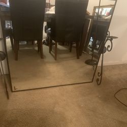 Mirror With Candle Holders
