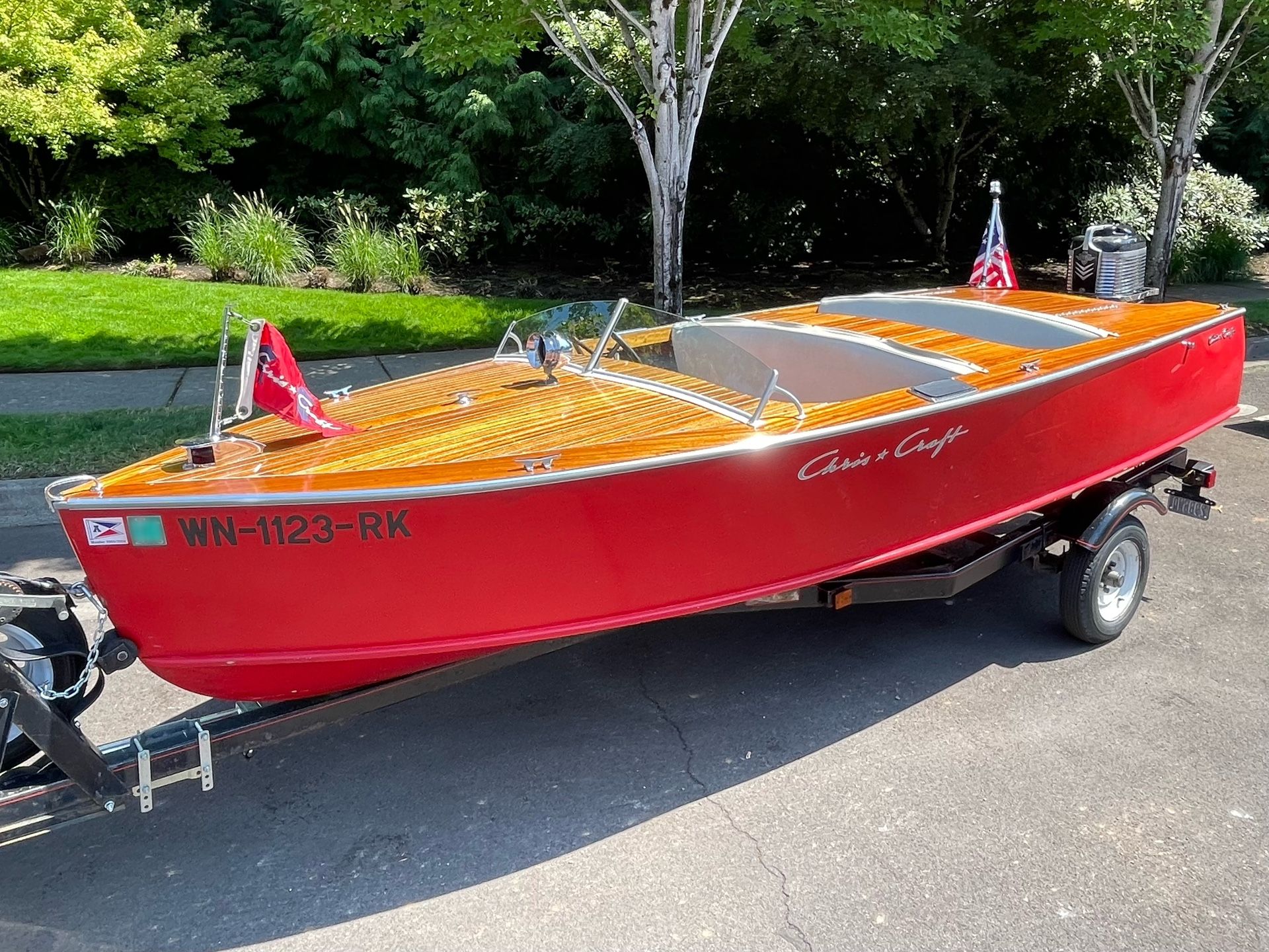 1956 Chris Craft Wooden Boat Runabout 1956 Chris Craft Kit Boat