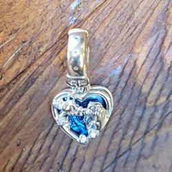 Pandora - Disney Lady and the Tramp Heart Dangle Charm