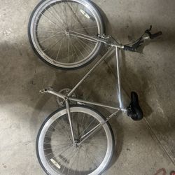 pure fix chrome fixie bike