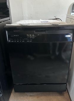 Whirlpool Black Built-In Dishwasher