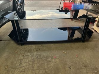 Glass TV Stand