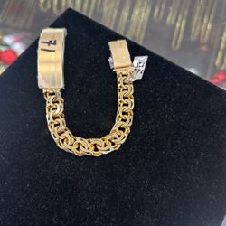 10k Gold Chino Bracelet 