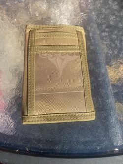 NEW VISM Military Bifold Wallet EDC Personal ID Wallet duty gear travel hunting TAN - Compare @$15+