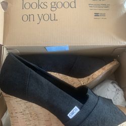 Toms Classic Wedge Shoes