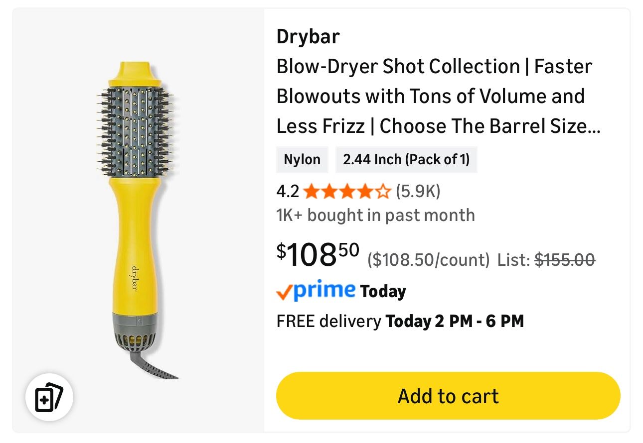 Drybar Blow-Dryer Shot Collection | Faster Blowouts with Tons of Volume and Less Frizz 