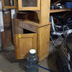 Solid Wood China Cabinet