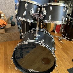 1971 Ludwig Black Panther Drum Kit