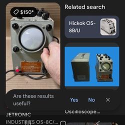 Vintage Oscilloscope 
