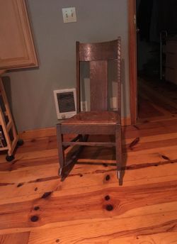 Antique sewing rocker