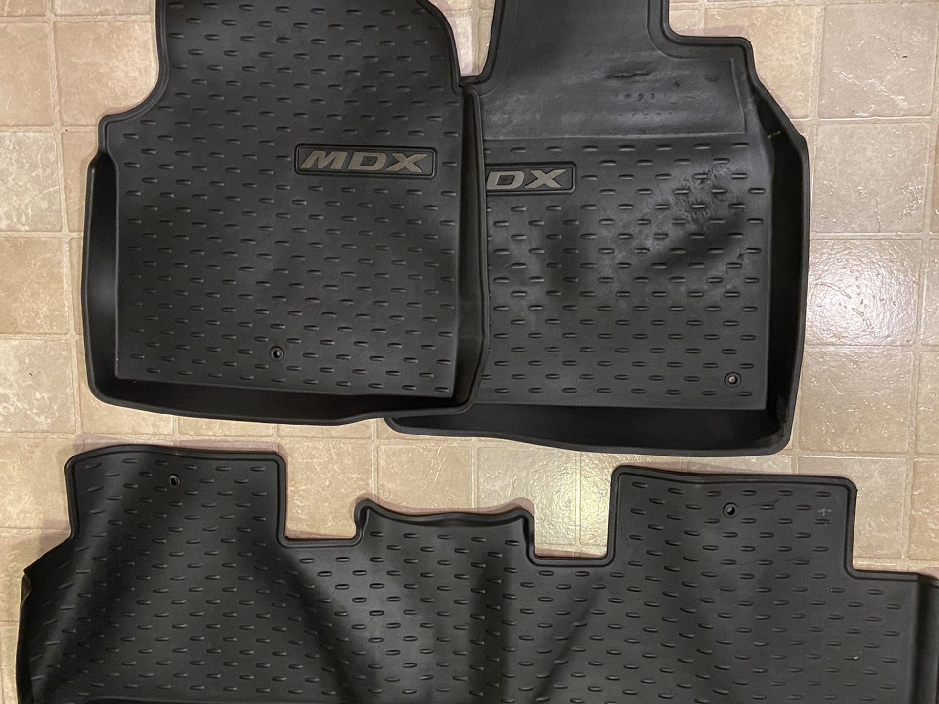 Acura MDX 2010 Rubber Floor Mats