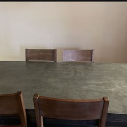 Dining Table With 6 Chairs 