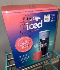 Mr Coffee Iced + Hot single serve coffee maker brewer