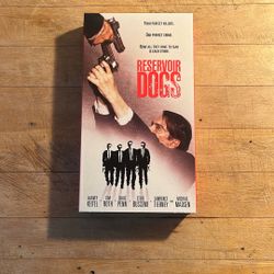 Reservoir Dogs VHS tape 
