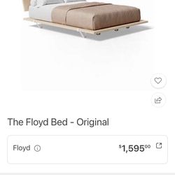 Floyd King Bed Frame and Headboard 