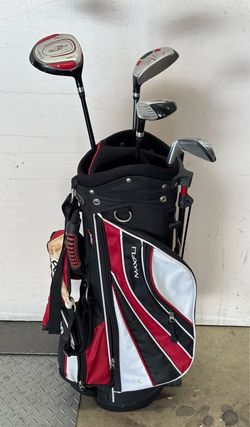 Kids Golf Bag and 4 Clubs