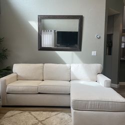 $800 Living Spaces sofa w chaise
