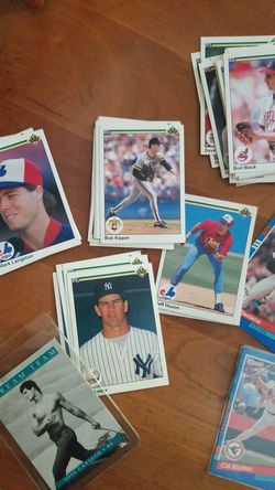 Old baseball cards