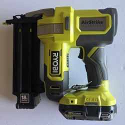 Ryobi 18V 18ga Brad Nailer