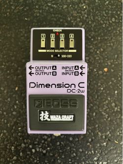 Boss DC-2W Dimension C Chorus Waza Craft