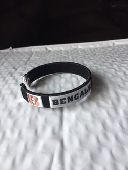 Bengals wrist band