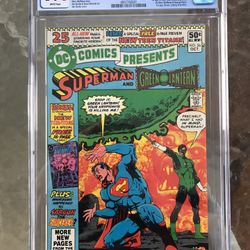 DC Comics Presents #26 (1980) CHC 9.4 — White Pages; 1st Cyborg, Starfire, & Raven