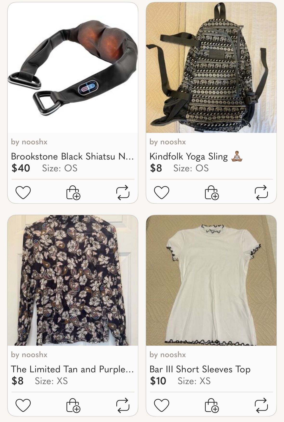 Various Items