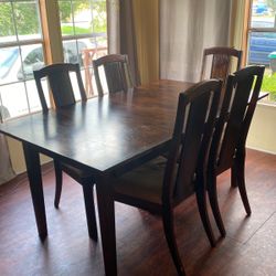 Dining Table With 6 Chairs