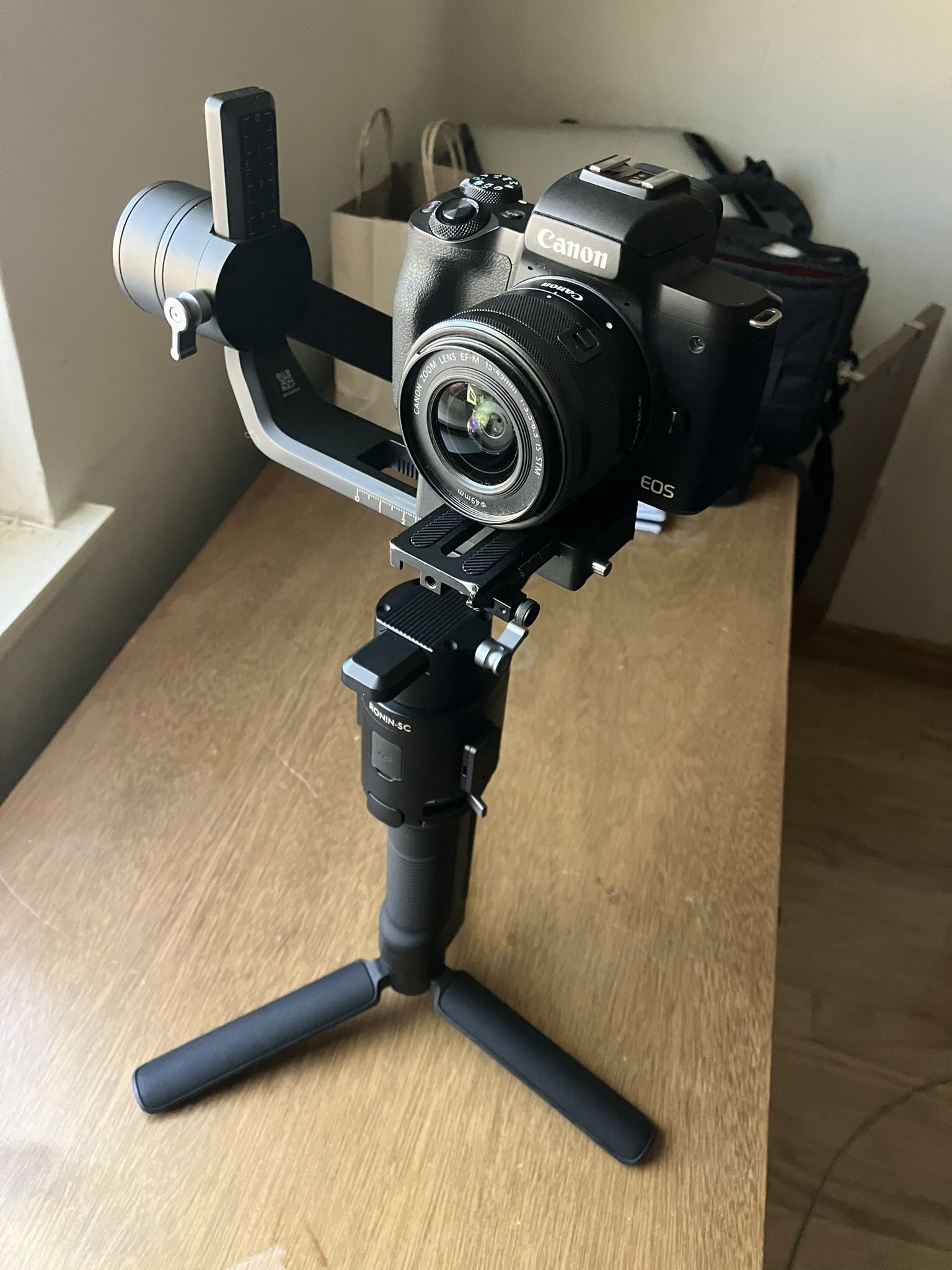 Vlogging Camera Tripod For M50 Camera Canon M50 Ef Mount Canon EOS