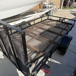 Utility Trailer 10x5 X1 with NEW Pink and NEW LED Lights